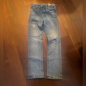 Old navy boys jeans 360 stretch karate slim fit used once size 14